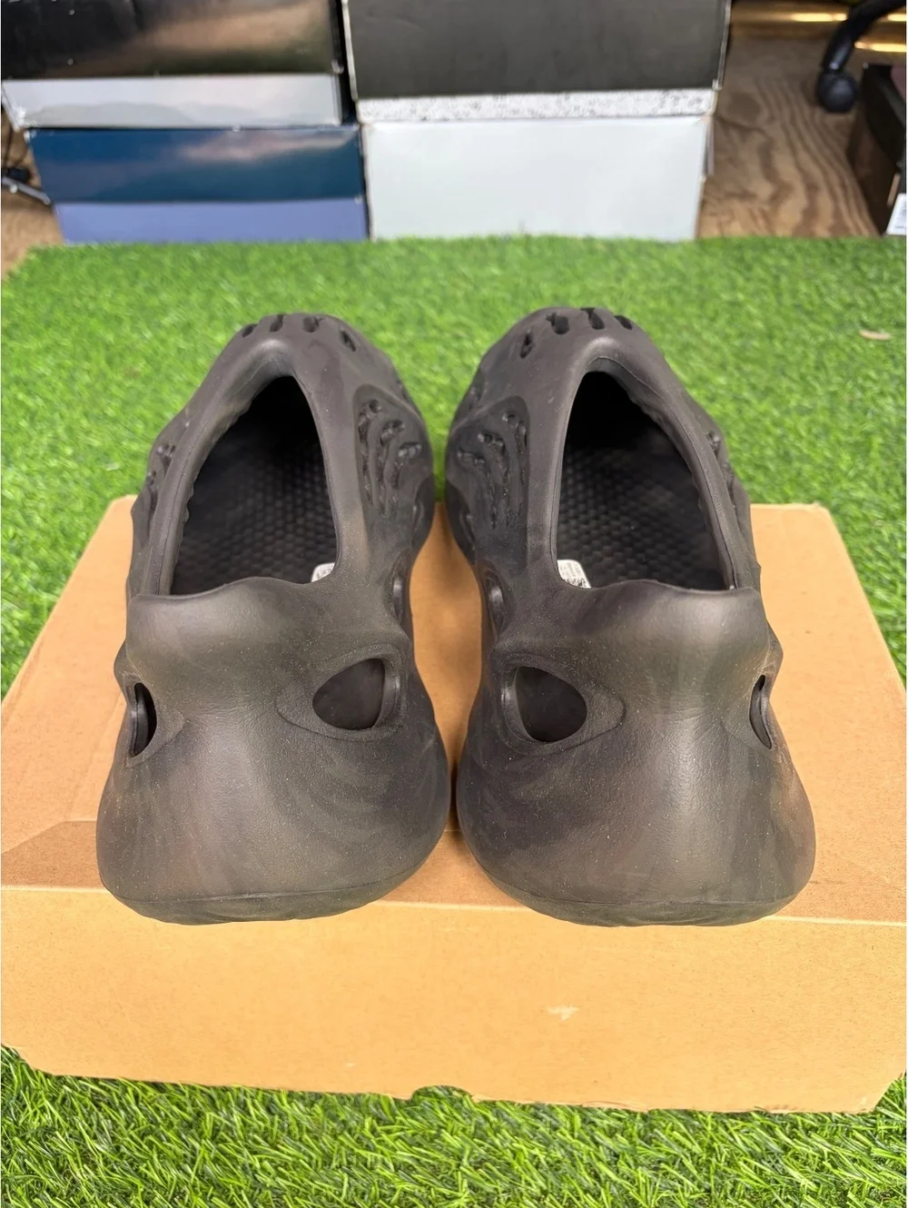 Black Yeezy Foam Runners Size 12 Men